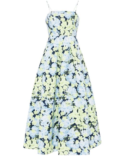 Sachin + Babi Beau floral-print gown