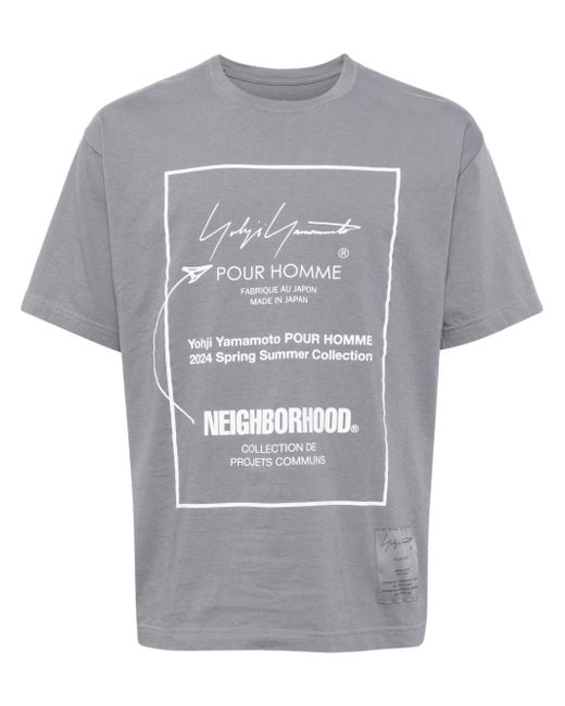 Yohji Yamamoto x NEIGHBORHOOD logo-print T-shirt