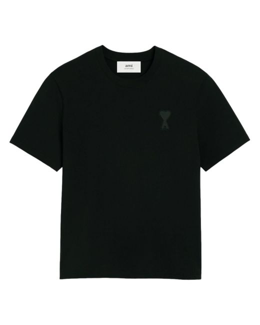 AMI Alexandre Mattiussi logo-embossed cotton T-shirt