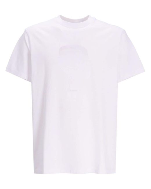 Karl Lagerfeld K/Ikonik-print cotton T-shirt