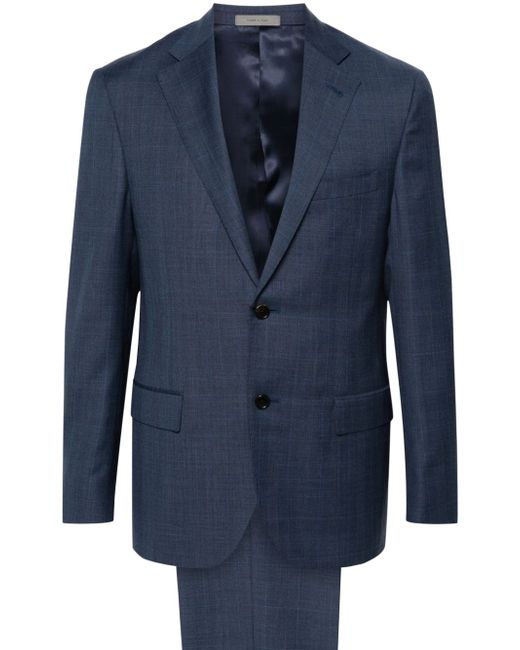 Corneliani Prince-of-Wales-check wool suit
