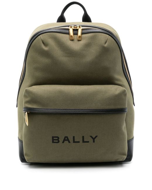 Bally Bar canvas backpack