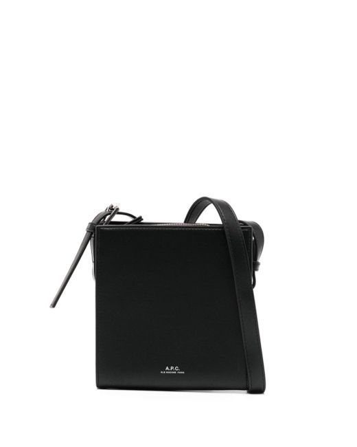A.P.C. Nino faux-leather messenger bag