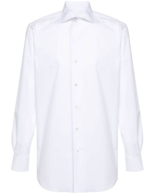 Brioni poplin cotton shirt