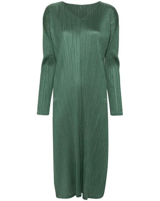 Pleats Please By Issey Miyake Monthly Colors December midi dress