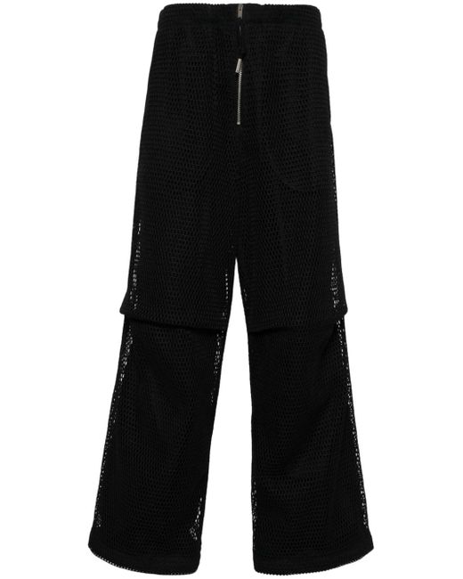Jil Sander open-knit loose-fit trousers