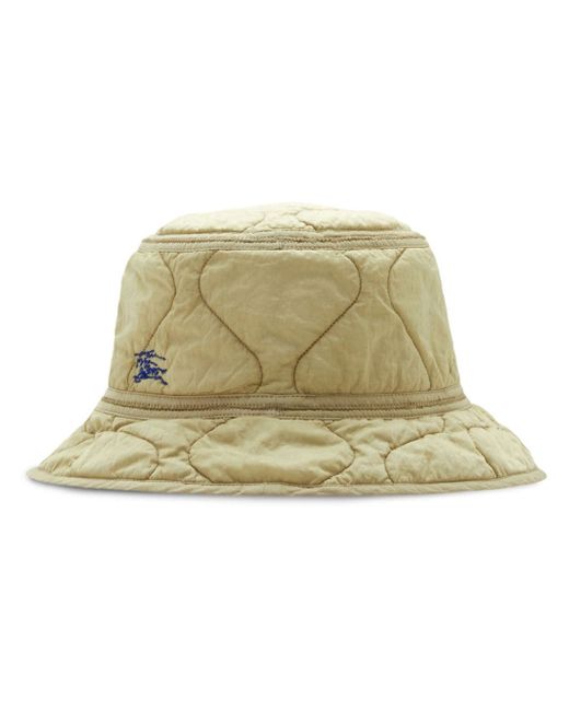 Burberry crinkled quilted bucket hat