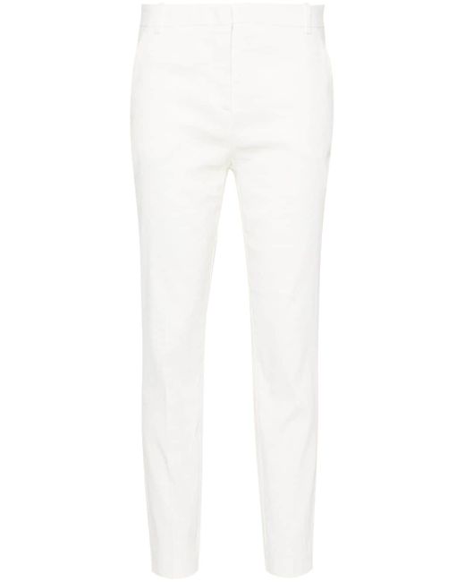 Pinko pressed-crease tapered trousers
