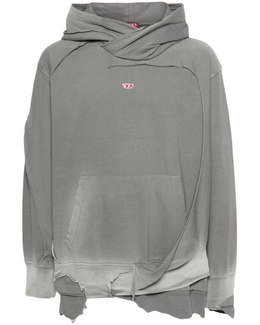 Diesel -Strahoop-N1 distressed effect hoodie