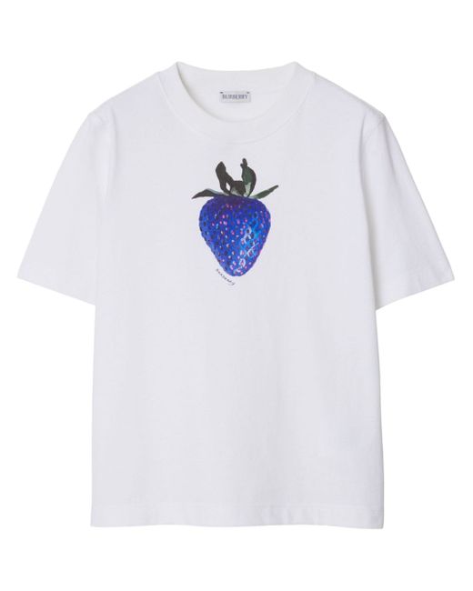Burberry Strawberry-print T-shirt