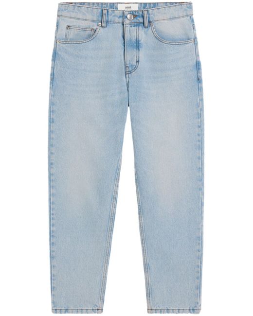 AMI Alexandre Mattiussi low-rise cropped jeans
