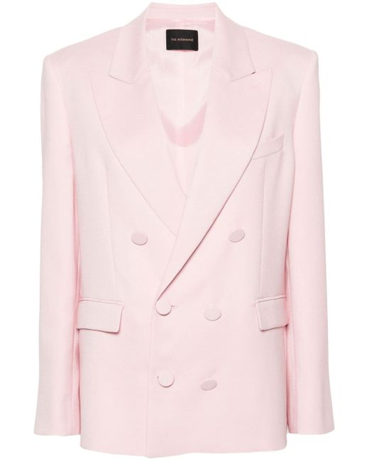 The Andamane double-breasted crepe blazer