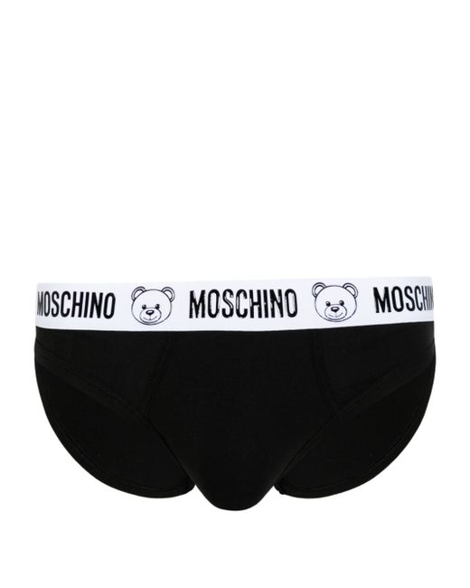 Moschino logo-waistband jersey briefs