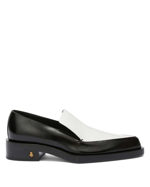 Jil Sander two-tone leather loafers