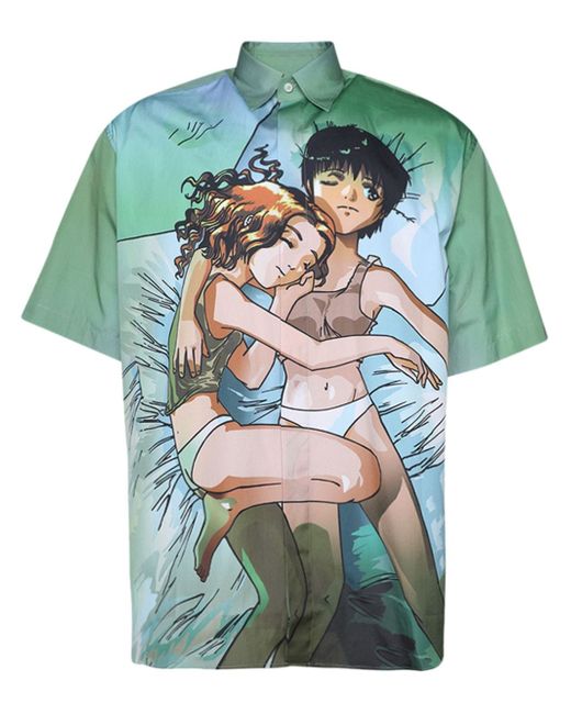 Vetements Anime-print shirt