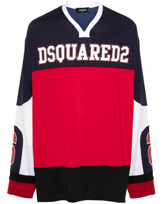 Dsquared2 logo-print long-sleeve T-shirt