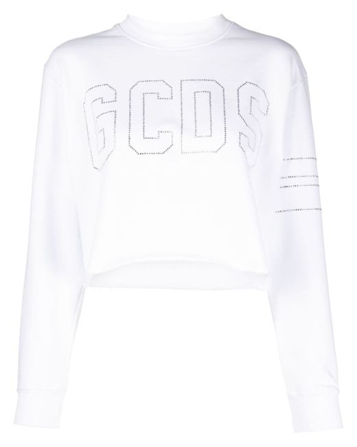 Gcds crystal-logo cropped jumper