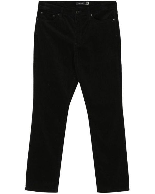 Lauren Ralph Lauren mid-rise slim-fit trousers