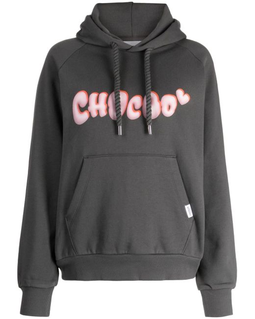 Chocoolate logo-print hoodie