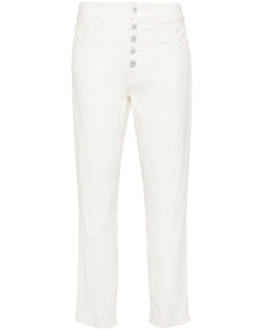 Dondup Koons cropped straight-leg trousers