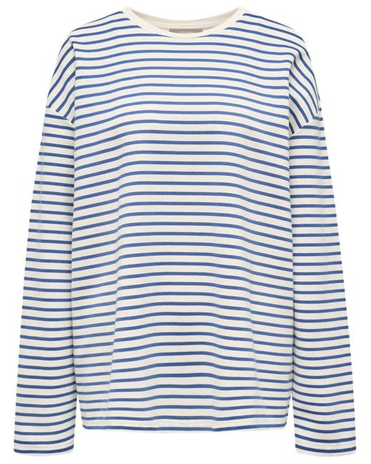 12 Storeez striped long-sleeve cotton T-shirt