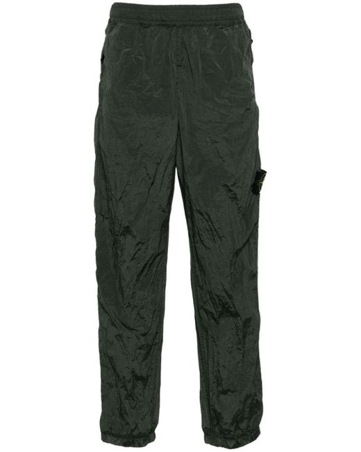 Stone Island Compass-badge shell tapered pants