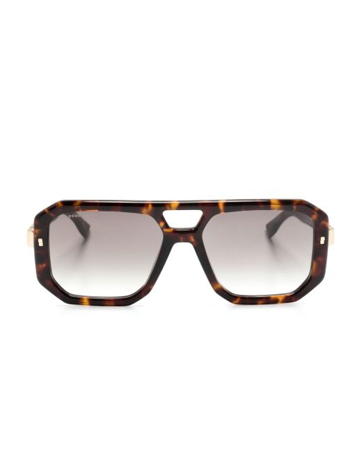 Dsquared2 tortoiseshell square-frame sunglasses