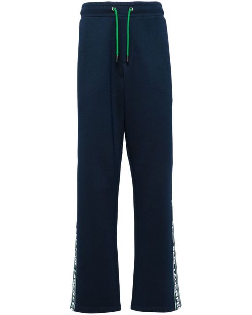 Karl Lagerfeld logo-tape knitted track pants