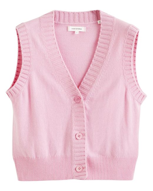Chinti And Parker V-neck knitted waistcoat