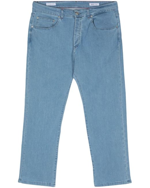 Manuel Ritz mid-rise straight-leg jeans