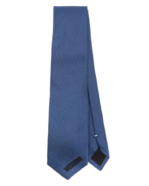 Moschino textured tie