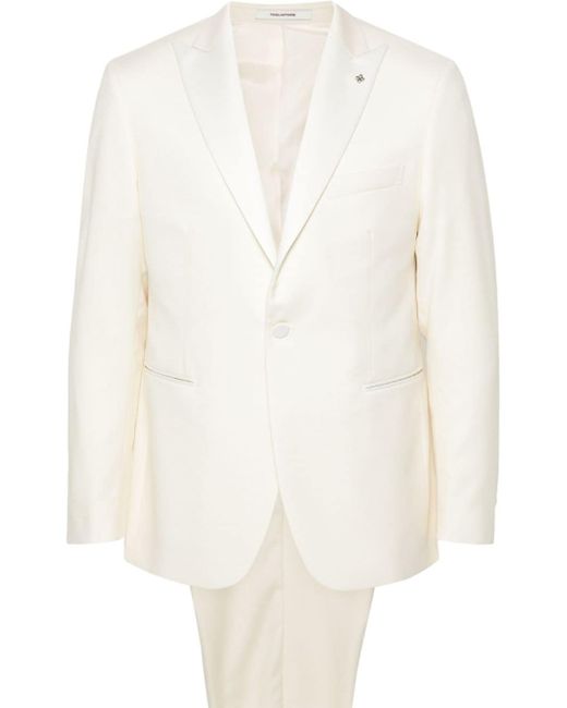 Tagliatore textured single-breasted suit