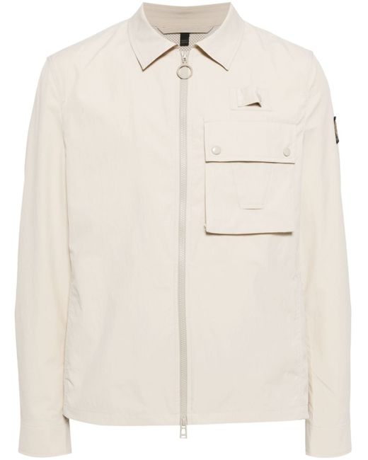 Belstaff Castmaster zip-up shirt jacket