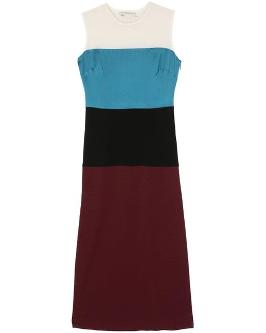 Tory Burch colour-block sleeveless dress