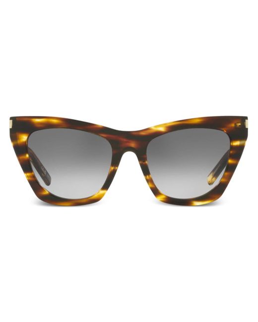 Saint Laurent tortoiseshell cat-eye sunglasses