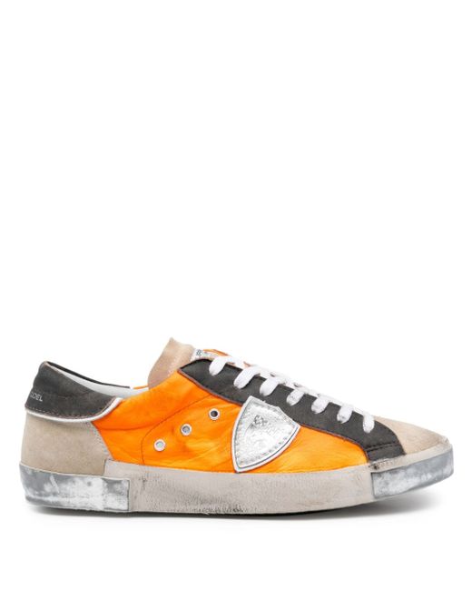 Philippe Model Prsx distressed-effect sneakers