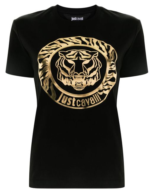 Just Cavalli tiger head-print T-shirt