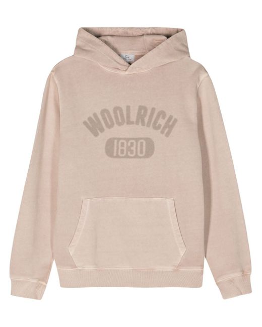 Woolrich logo-print hoodie