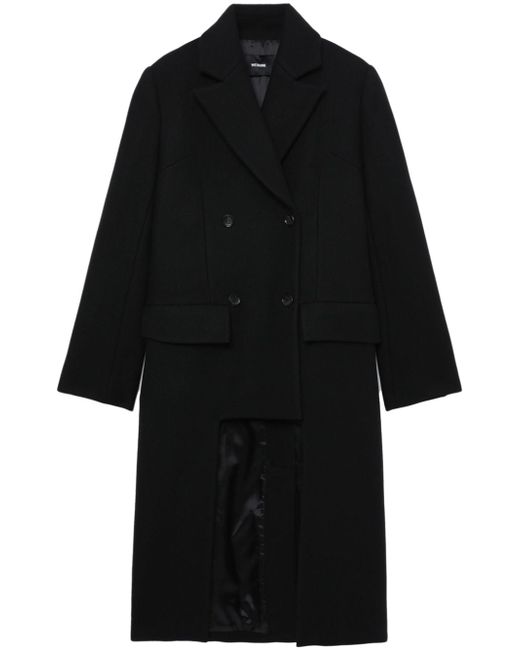 We11done double-breasted asymmetric coat
