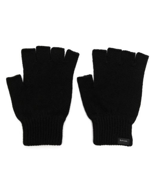 Paul Smith knitted fingerless gloves