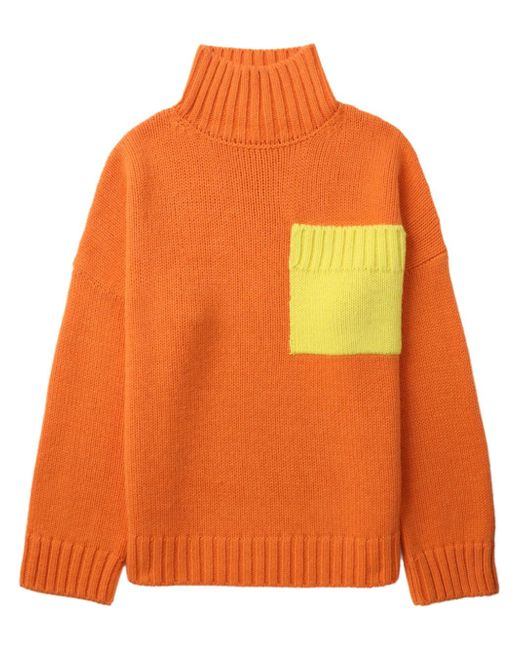 J.W.Anderson knitted patch-pocket jumper