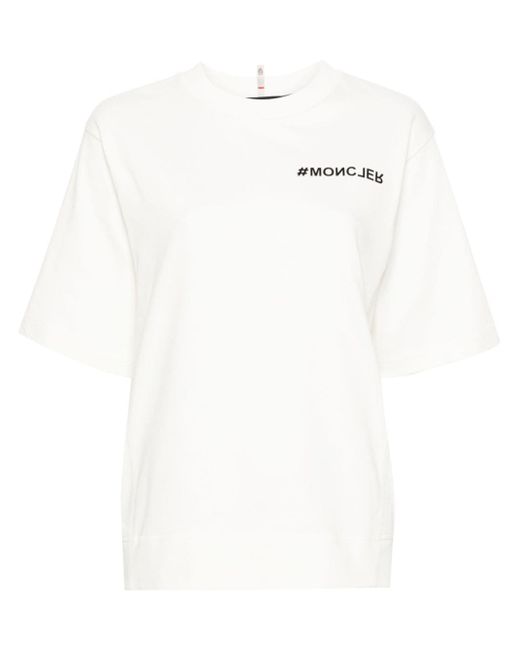 Moncler Grenoble logo-embossed T-shirt