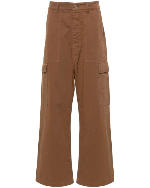 Rick Owens DRKSHDW mid-rise cargo trousers