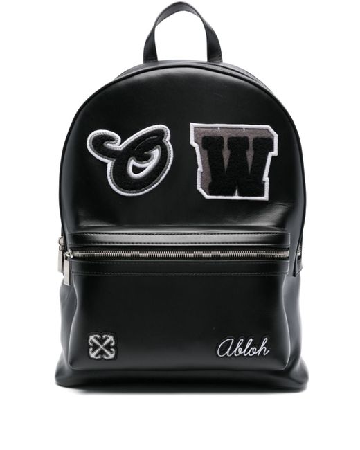 Off-White Varsity-patches backpack
