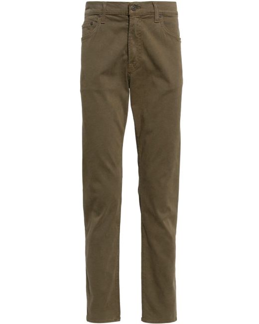 Citizens of Humanity slim-cut cotton-blend trousers