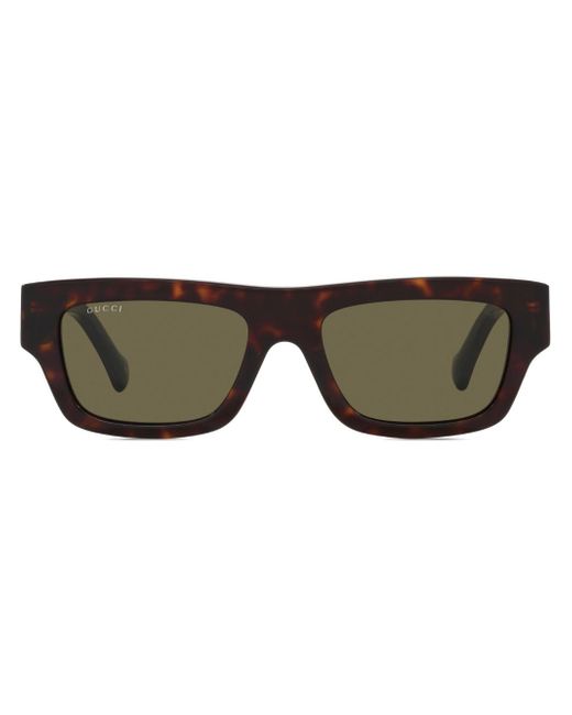 Gucci 1301 rectangle-frame sunglasses