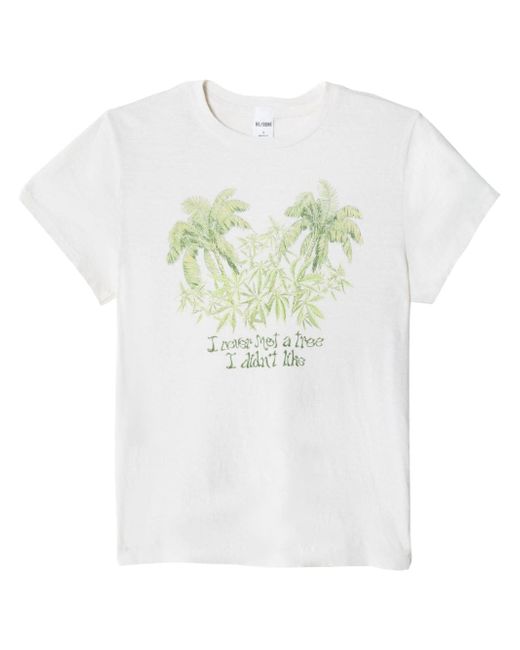 Re/Done Classic Tree-print T-shirt