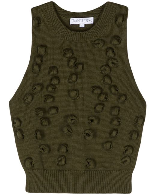 J.W.Anderson loop-detailing knitted tank top