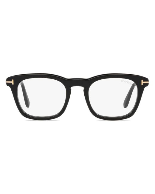 Tom Ford logo-plaque square-frame glasses