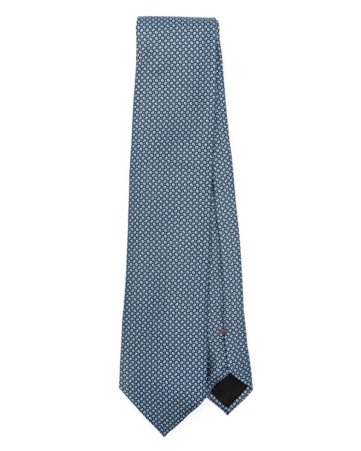 Z Zegna patterned-jacquard tie